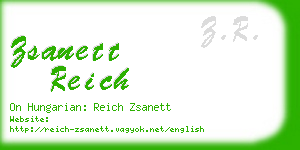 zsanett reich business card